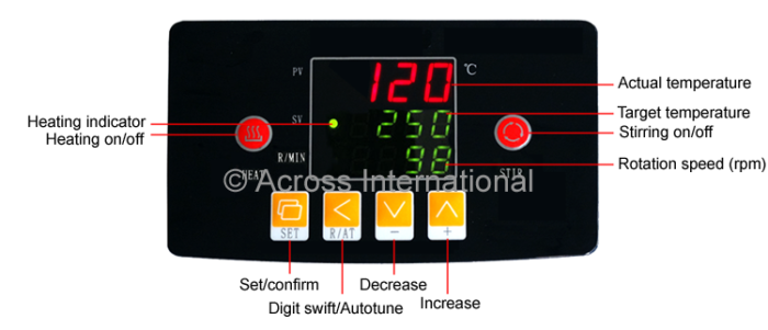 Ai DigiM 20L 300°C 2000 RPM Heating & Stirring Mantle - 220V - Image 3