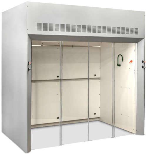 iQ Labs Floor Mounted Series Walk in Fume Hoods