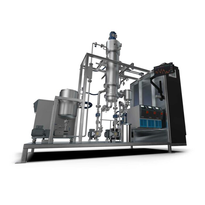 Thin Film Distillation System – Single Stage, 0.6m2 - Image 2