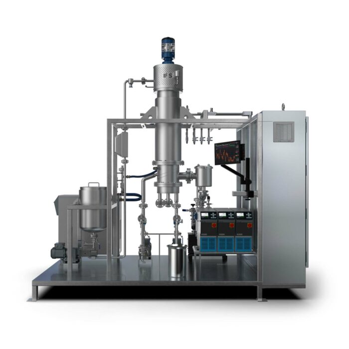 Thin Film Distillation System – Single Stage, 0.6m2 - Image 3