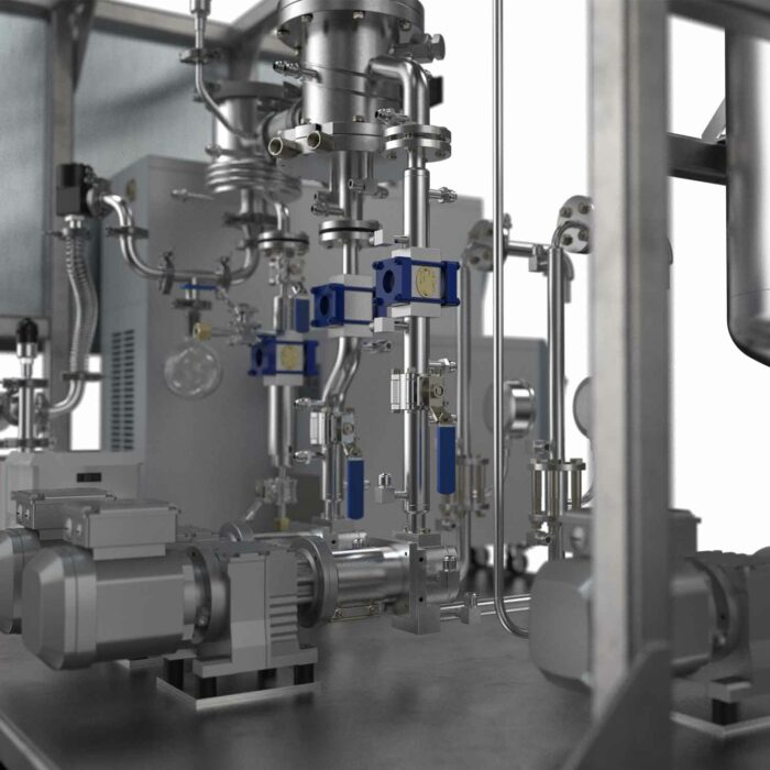 Thin Film Distillation System – Single Stage, 0.2m2 - Image 4